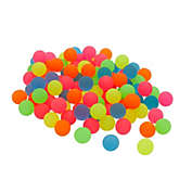 Juvale Bulk Bouncy Ball Party Favors For Kids Goodie Bags (Neon Colors, 1 In, 100 Pack)