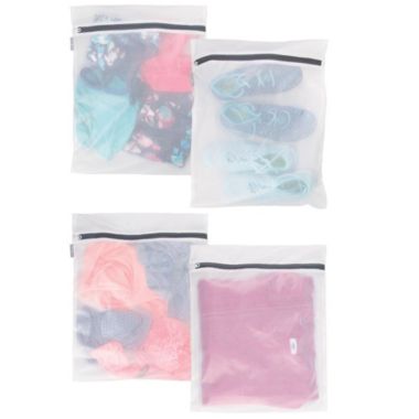 mDesign Laundry Mesh Fabric Wash Bag for Delicates. View a larger version of this product image.