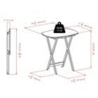 Alternate image 2 for Chandler 4-Pc Snack Table Set, Espresso