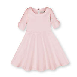 Hope & Henry Girls' Knit Ballet Dress (Pink, 3)