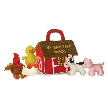 Aurora My Barnyard Friends Plush Playset with Sound - 20434. View a larger version of this product image.