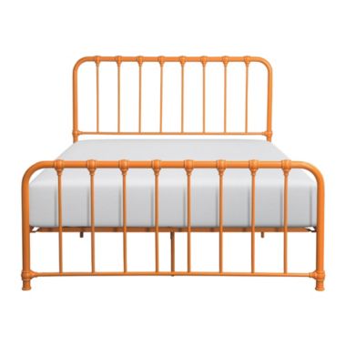 Lexicon Home Decorative Full Metal Platform Bed - Orange - 56.5 X78 X46. View a larger version of this product image.