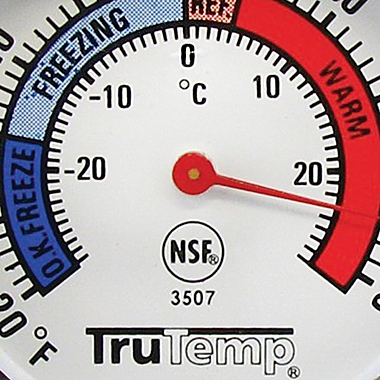 Taylor Home Fridge & Freezer Thermometer. View a larger version of this product image.