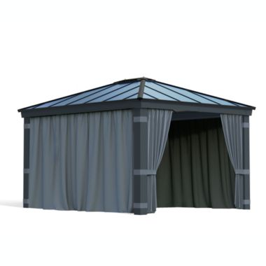 Palram - Canopia Dallas 4300 12' x 14' Curtain Set. View a larger version of this product image.