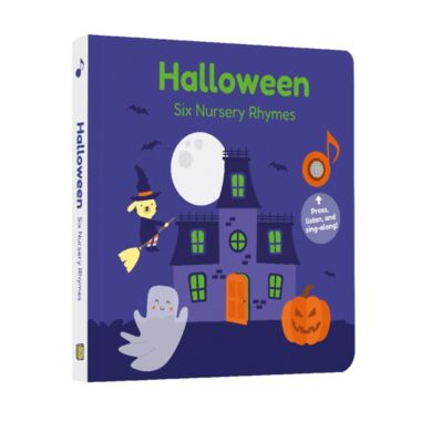 Cali's Books - Nursery Rhymes Book with 6 Halloween Songs - Halloween Baby Toy - Halloween Books for Kids 1-3 - Halloween Toys for Toddlers 1-3 - Music Books for Toddlers 1-3. View a larger version of this product image.