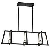Savoy House 1-1790-36-89 Haven LED Linear Chandelier in Matte Black (11.5" W x 11"H)