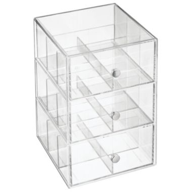 mDesign Plastic Kitchen Storage Tea Organizer, 3 Drawers -18 Sections. View a larger version of this product image.