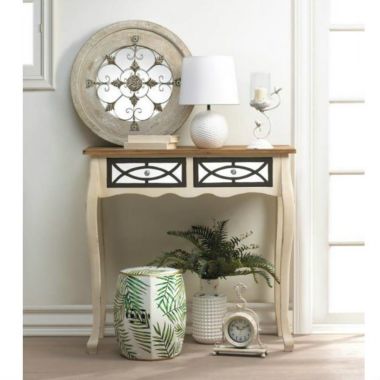 Accent Plus Antique-Style Table Clock with Bird. View a larger version of this product image.