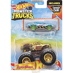 Hot Wheels Monster Trucks 1 64 Scale Lion's Share, Includes Hot Wheels Die Cast Car