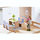 Alternate image 1 for HABA Little Friends Dining Room - Wooden Dollhouse Furniture for 4&quot; Bendy Dolls