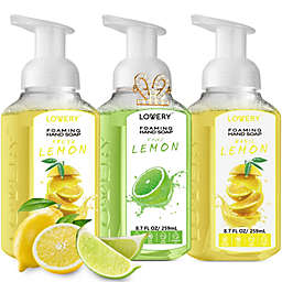 Lovery Foaming Hand Soap - Pack of 3 - Moisturizing Hand Soap - Lemon Lime