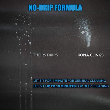Kona Safe/Clean Oven & Grill Cleaner Spray Heavy Duty - 60% Less Scrubbing - Eco-Friendly Food Safe Grill & Oven Degreaser. View a larger version of this product image.