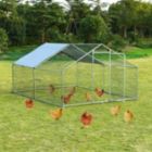 Alternate image 2 for Hooya Imp.& Exp. Large Walk in Shade Cage Chicken Coop with Roof Cover (13ft)