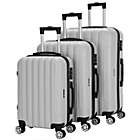 Alternate image 0 for Zimtown 3PCS Luggage Travel Set Bag ABS Trolley Hard Shell Suitcase w/TSA lock