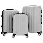 Alternate image 1 for Zimtown 3PCS Luggage Travel Set Bag ABS Trolley Hard Shell Suitcase w/TSA lock