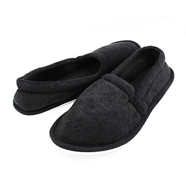 extra wide women's bedroom slippers
