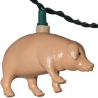 Alternate image 2 for Kurt Adler (#UL4264) UL 10-Light Pink Pig Light Set, 11.5 feet long