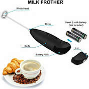 Smilegive Electric Milk Frother Drink Foamer Whisk Mixer Stirrer Coffee Eggbeater Kitchen