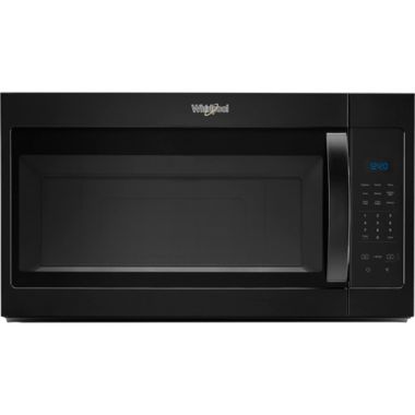 Whirlpool 1.7 Cu. Ft. Black Over-the-Range Microwave. View a larger version of this product image.