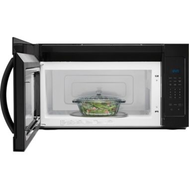 Whirlpool 1.7 Cu. Ft. Black Over-the-Range Microwave. View a larger version of this product image.