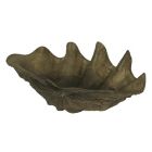 Alternate image 1 for Contrast Lifelike Cast Polyresin Giant Clam Shell Decorative Bowl