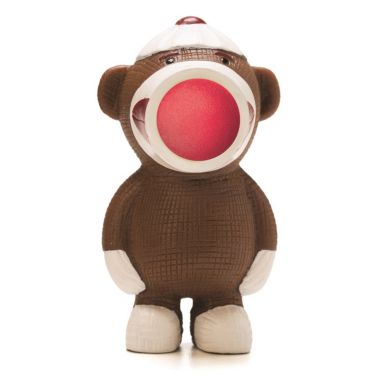 Hog Wild Popper Keychain, Sock Monkey. View a larger version of this product image.