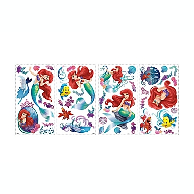 Roommates Decor The Little Mermaid Wall Decals. View a larger version of this product image.