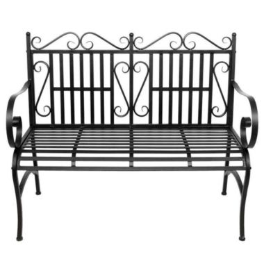 Kitcheniva Outdoor Bench Patio Metal Furniture Deck Porch Seat. View a larger version of this product image.