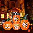 Alternate image 0 for CAMULAND 5FT Inflatable Halloween Pumpkin Combo Halloween,5FT