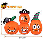 Alternate image 2 for CAMULAND 5FT Inflatable Halloween Pumpkin Combo Halloween,5FT