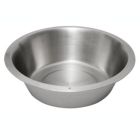 Alternate image 0 for Lindy's 12 Quart Stainless Steel Flat Bottom Dish Pan