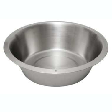 Lindy's 12 Quart Stainless Steel Flat Bottom Dish Pan. View a larger version of this product image.
