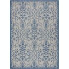 Alternate image 0 for Nourison Garden Party Ivory/Blue Indoor/Outdoor Area Rug GRD04 7'10"X10'6"
