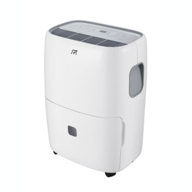 Sunpentown 50-Pint Dehumidifier with Energy Star and Built in Pump, White - Suitable for Extra Large Rooms and Basements. View a larger version of this product image.
