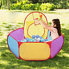 Alternate image 3 for Slickblue 7 Pieces Kids Ball Pit Pop Up  Play Tents