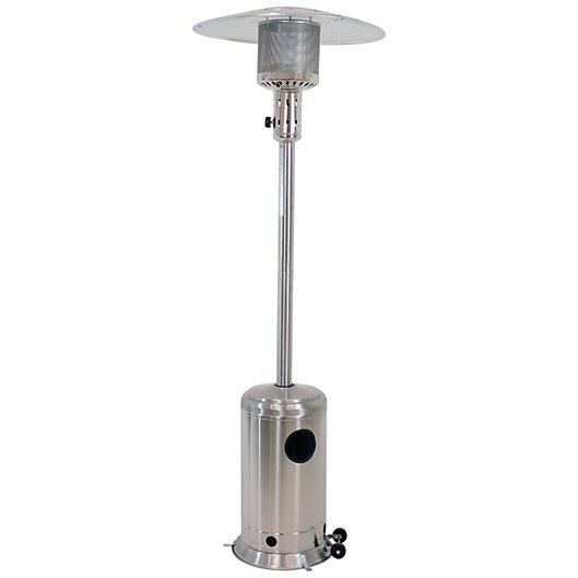 Outdoor Patio Heater With Wheels And Cover 7 Foot Stainless Steel Bed Bath Beyond - Outdoor Propane Patio Heater Cover