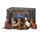 Alternate image 0 for Purfect Pageant 6 Piece Cat Christmas Nativity Scene Creshe 3.2 Inch