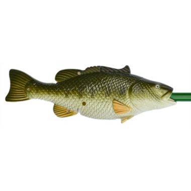 G.E.I. Fish BBQ Spatula with Bottle Opener - Novelty Slotted Turner, Stainless Steel Grilling Tool. View a larger version of this product image.