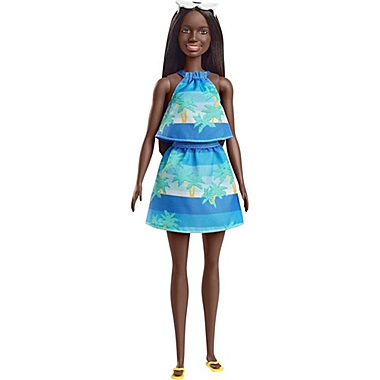 Barbie Loves The Ocean Beach-Themed Doll (11.5&quot; Brunette), Made from Recycled Plastics. View a larger version of this product image.