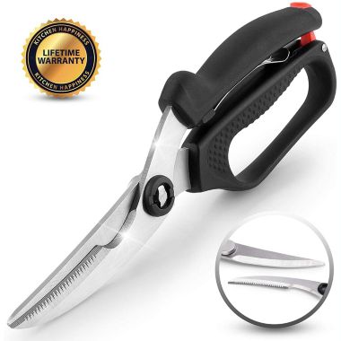 Zulay Kitchen Spring Loaded Poultry Shears. View a larger version of this product image.