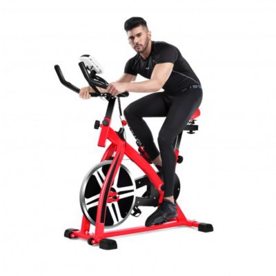 adjustable exercise bike with 18lbs flywheel