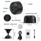 Alternate image 3 for Kitcheniva 1080P WiFi Wireless IP Camera Mini Security Spy Hidden Cam