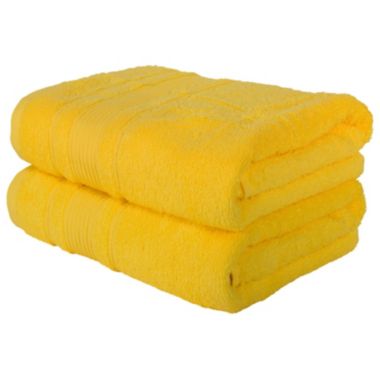 yellow towels bed bath and beyond