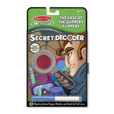 Melissa And Doug On The Go Secret Decoder Flippers Set. View a larger version of this product image.