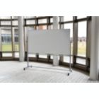 Alternate image 1 for Luxor 72"W x 40"H Double-Sided Magnetic Whiteboard