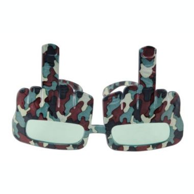 Beistle Party Decorative Camo Redneck Salute Fanci - Frames - 6 Pack, (1/Card). View a larger version of this product image.