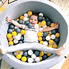 Alternate image 1 for Boomboleo Ball Pit with 200 Balls Yellow Star