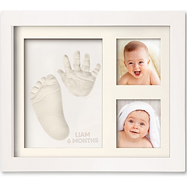 P Graham Dunn LOVE YOU TO THE MOON AND BACK Clay Hand/Footprint Photo Frame 