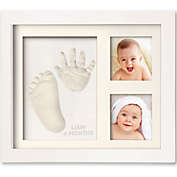 KeaBabies Baby Hand and Footprint Kit, Baby Footprint Kit, Baby Keepsake Picture Frames (Alpine White)