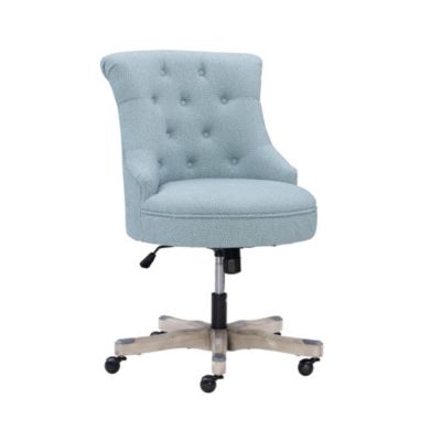 Flash Furniture Salerno Series High Back Navy Mesh Office Chair with Arms